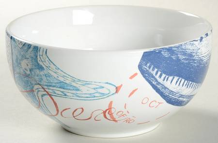 Oceana Coral (Shells) Soup/Cereal Bowl