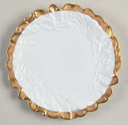 Anna's Golden Patina Salad Plate
