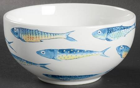 Fun Fish Blue Soup/Cereal Bowl
