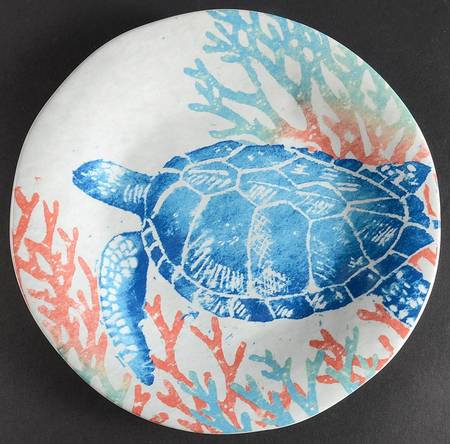 Marine Life Salad Plate