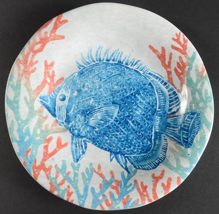 Marine Life Salad Plate