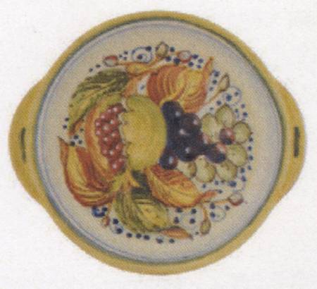 Fruit 7" Round Tray