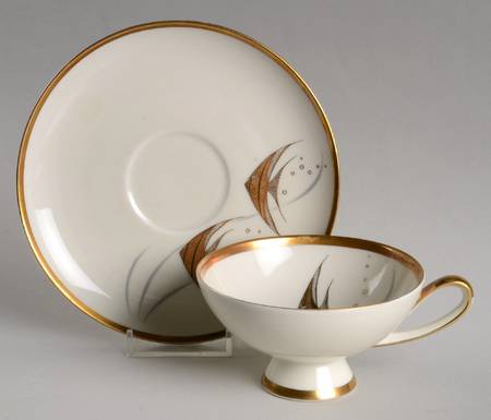 Bimini Footed Cup & Saucer Set