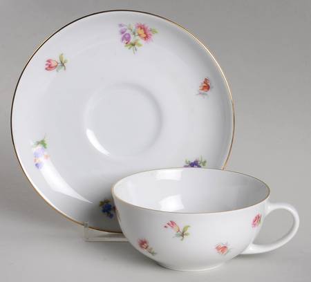 ARZ277 Flat Cup & Saucer Set
