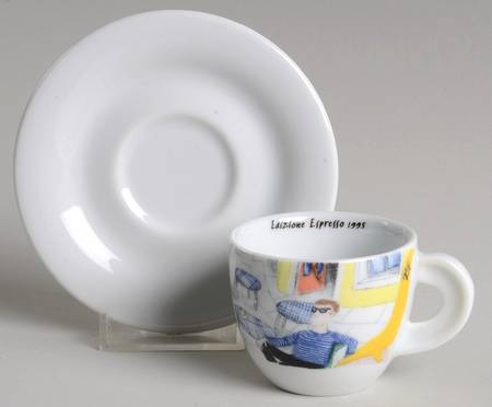 ACP4 Espresso Cup and Saucer Set
