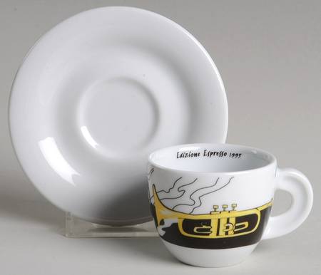 ACP4 Espresso Cup and Saucer Set
