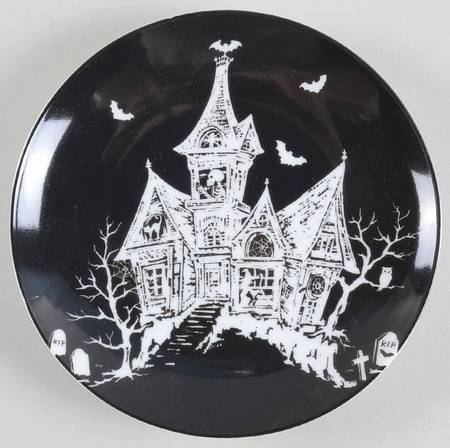 House of Fright Appetizer Plate