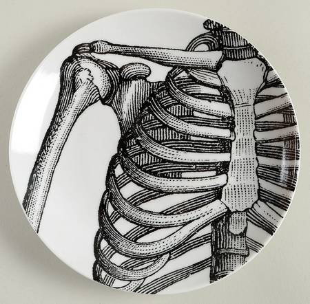 Anatomy Lesson Appetizer Plate