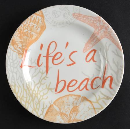 Life's a Beach Coral by 222 Fifth (PTS)