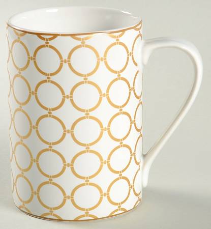 Chain Link Gold Mug