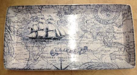Deep Sea 14" Rectangular Serving Platter