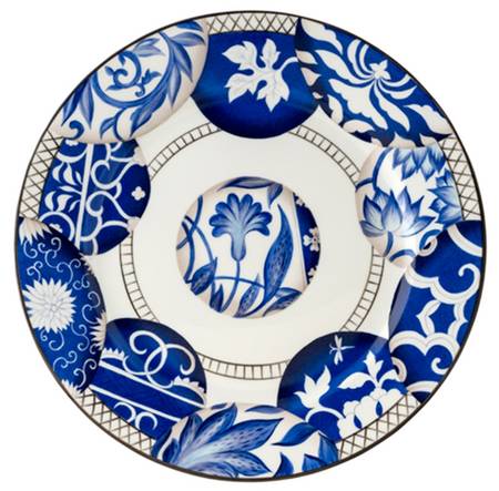 Shanghai 11" Round Buffet Plate