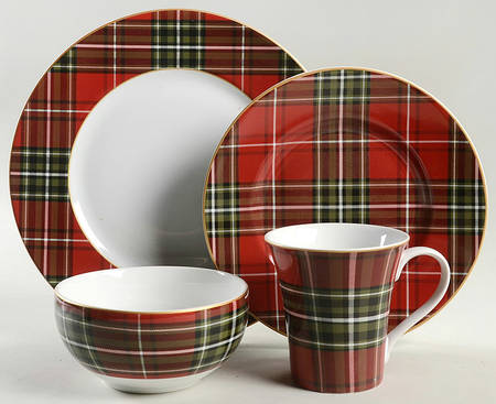 Wexford 4 Piece Place Setting by 222 Fifth (PTS)