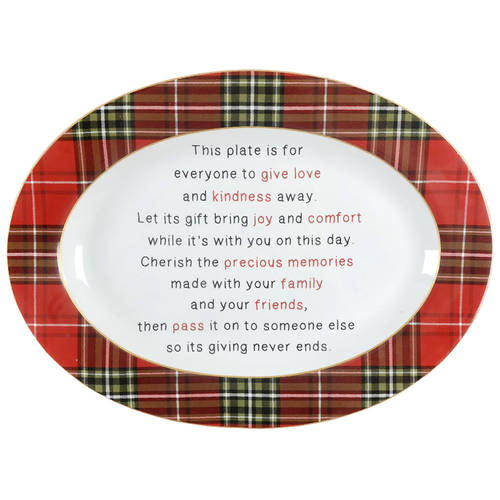 Wexford 14" Oval Serving Platter by 222 Fifth (PTS)