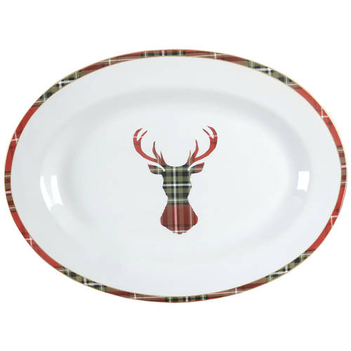 Wexford 14" Oval Serving Platter by 222 Fifth (PTS)