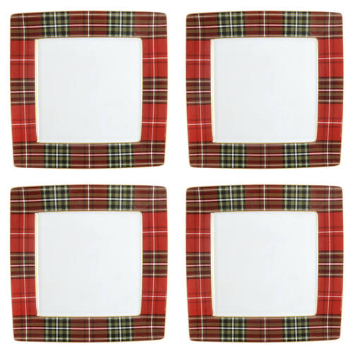 Wexford Square Dinner Plate - Set of 4