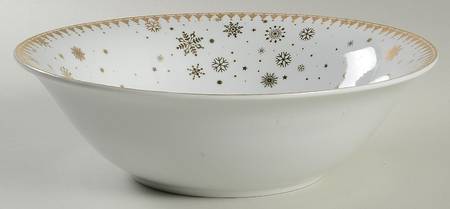 Festive Holidays 10" Round Vegetable Bowl