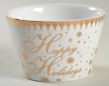 Festive Holidays Individual Appetizer Bowl