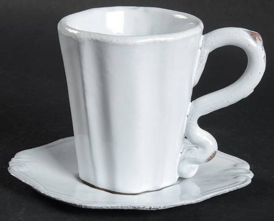 AIB9 Flat Cup & Saucer Set