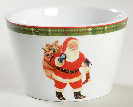 Hello Santa Individual Appetizer Bowl