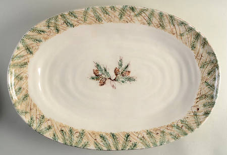 Foresta 20" Oval Serving Platter