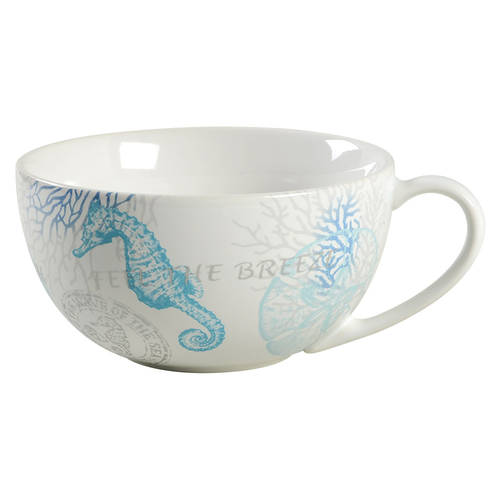 Coastal Breeze-Blue Soup Mug