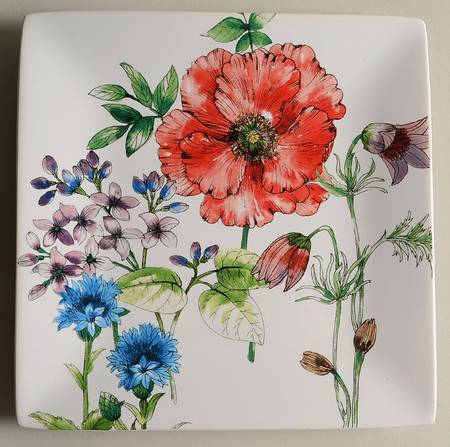 Coraline Square Salad Plate