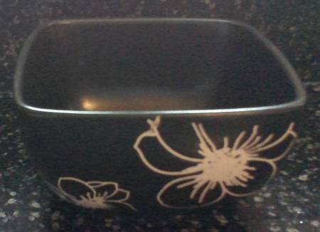 Flora Square Soup/Cereal Bowl