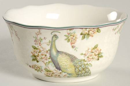 Empress Garden Teal Soup/Cereal Bowl