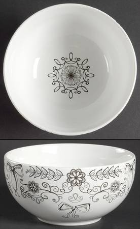 Poetique Black Soup/Cereal Bowl
