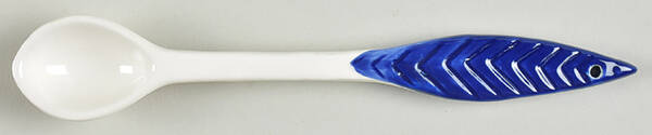 Saga All Ceramic Sugar Spoon