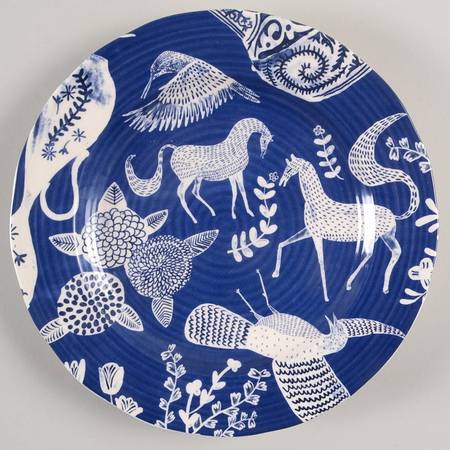 Saga Salad Plate