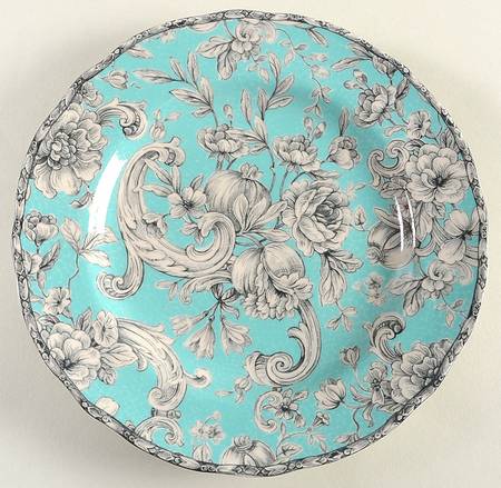 Hawthorne Turquoise Salad Plate
