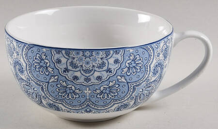 Lyria Blue Soup Mug