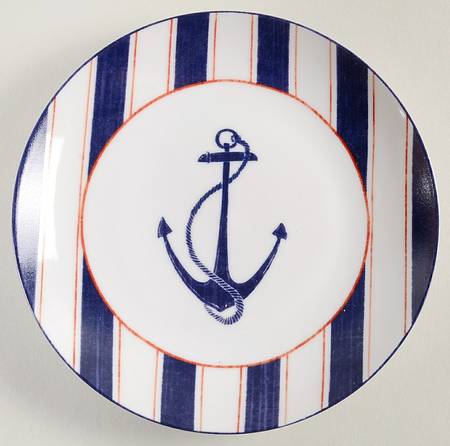 Anchor Here Appetizer Plate