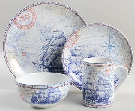 Clipper 4 Piece Place Setting