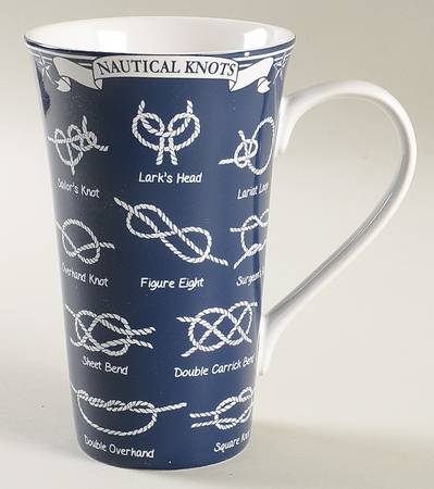 Nautical Knots Latte Mug
