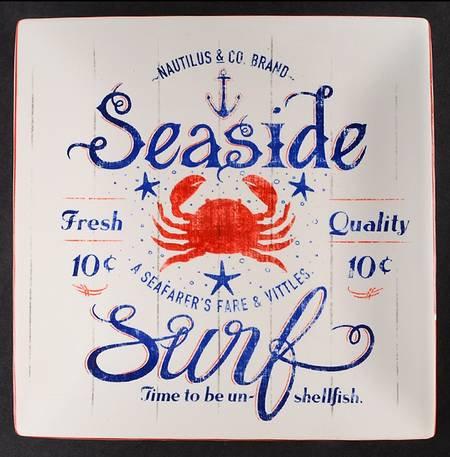 Sea Fare Salad Plate