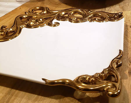 Pierced Serveware Gold by 222 Fifth (PTS)