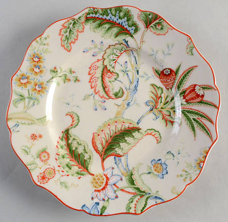 Fahime Cream Salad Plate