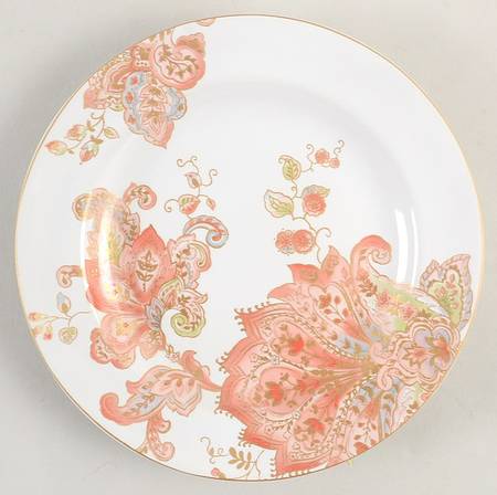 Norah Red Appetizer Plate