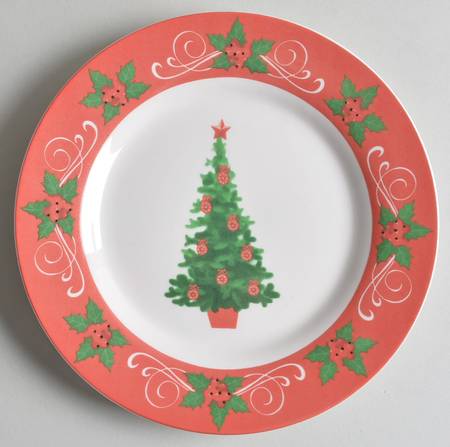 Classic Christmas Salad Plate