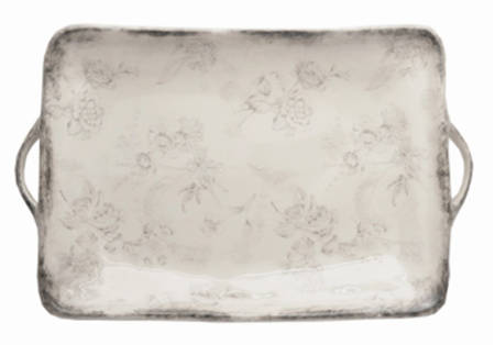 Giulietta 17" Rectangular Handled Tray