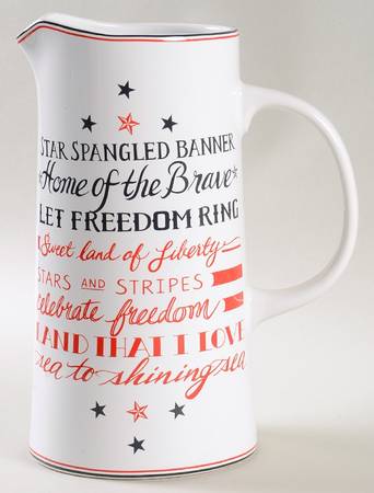 Freedom Song 64 Oz Pitcher