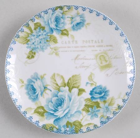 Bijou Rose Appetizer Plate
