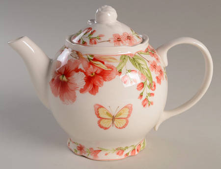 Lyanna Red Teapot & Lid