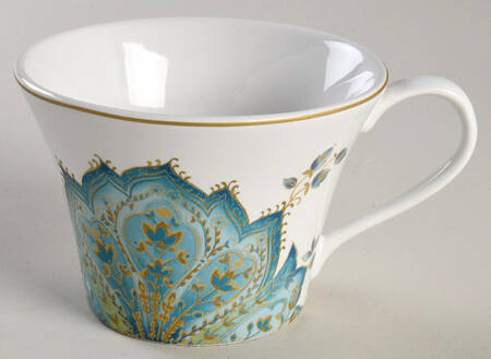 Norah Teal Flat Cup