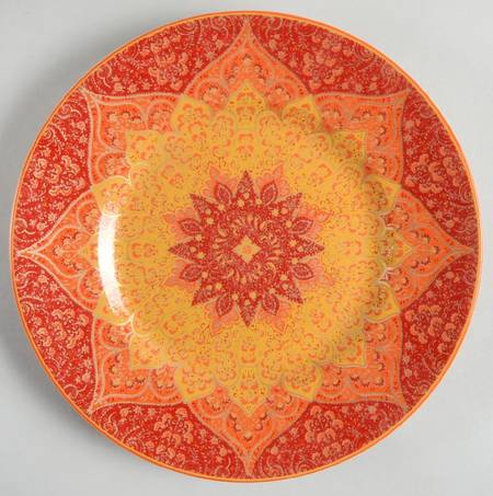 Kashan Red Salad Plate