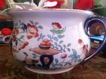 Mason's Mandarin Rust and Cobalt by Ashworth Bros