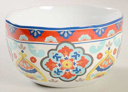 La Fuente Red Soup/Cereal Bowl by 222 Fifth (PTS)